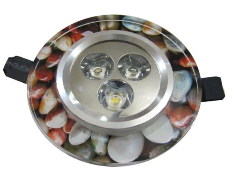 Downlight LED Power Kentaki 3*1W biały ciepły