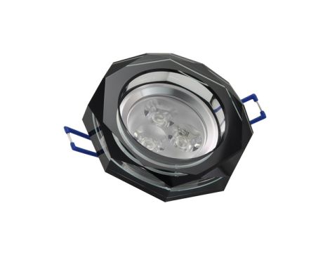 Downlight LED Power Raflo Black 3*1W biały dzienny