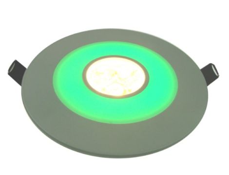 Downlight MOON green 3*1W biały ciepły,biały