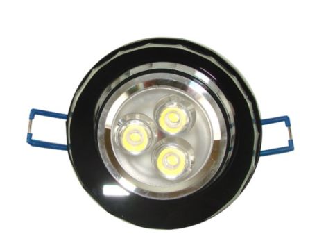 Downlight LED Power Tauri Black 3*1W biały dzienny