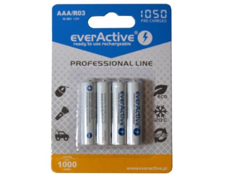 Bateria akumulator R03 PRO everActive 1050 mAh 4sz