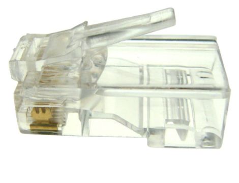 Wtyk modularny 8P8C RJ45 okrągły drut op/10 - 4