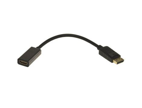 Adapter DisplayPort wt./gn.HDMI z kablem