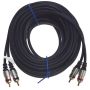 Kabel 2*RCA Digital  10m złote - 3