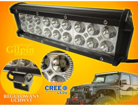 Listwa LED Gilpin  54W  CW Off Road 12V-24V