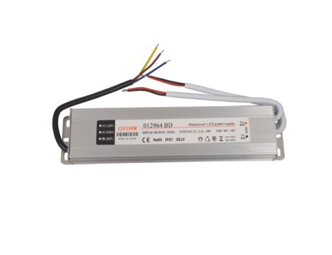 Zasilacz LED 12V 150W Slim napięciowy IP67 alumini
