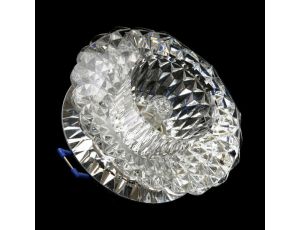 Downlight LED kryształ 16 1*3W biały zimny