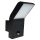 Oprawa elewacyjna LED Gloss 9W 4000K czarna IP54 z
