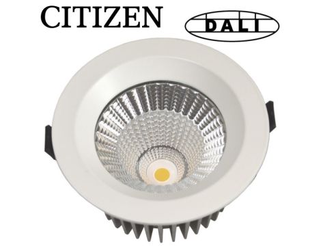 Downlight LED Davels 15W 4000K  Citizen IP65 Dali