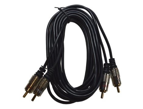 Kabel 2*RCA Metal 3,0m